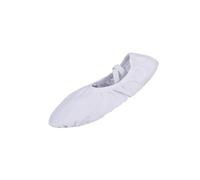 Chaussures de ballet décontractées et confortables avec semelle fendue - Couleur unie - Pliable - Pour la danse, le yoga, la gymnastique, blanc, 40 EU