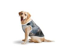 Chaussures de ballet décontractées pour animal de compagnie - T-shirt sans manches pour chien - Imprimé en coton doux - Vêtements pour animaux de compagnie - T-shirt respirant pour grand chien (3XL