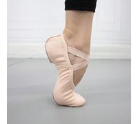Chaussures de ballet demi-pointes avec semelle fendue, extensible dans les quatre sens, sans doublure EUR34,EUR35,EUR36,EUR37,EUR38,EUR39,EUR40,EUR41,EUR42,EUR43,EUR44,EUR45,EUR24,EUR25,EUR26,EUR27,EU