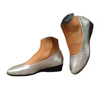 Chaussures de ballet en cuir synthétique pour femme - Chaussures de bureau élégantes - Chaussures d'été - Chaussures d'hôpital - Chaussures de danse - Chaussures d'extérieur - Imperméables