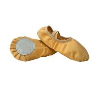 Chaussures de ballet pour filles et tout-petits - Chaussons de danse en cuir souple - Chaussures de danse pour tout-petit/petit enfant/grand enfant - Chaussures montantes, a, 30 EU