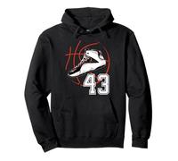 Chaussures de Basket-Ball 43e Anniversaire Cadeau fête 43 Sports Lover Sweat à Capuche