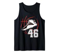 Chaussures de Basket-Ball 46e Anniversaire Cadeau fête 46 Sports Lover Débardeur