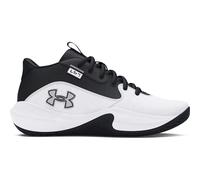 Under Armour Chaussures de basket-ball Lockdown 7 – Blanc/Noir – EU 36 (Enfants)