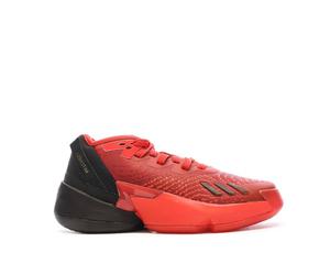 Chaussures De Basketball Fille Textile Rouge 38