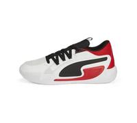 Chaussures De Basketball Indoor Puma Court Rider Ch - White/For All Time Red - 45 Multicolore
