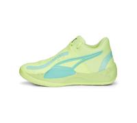 Chaussures de basketball indoor Puma Rise Nitro - fast yellow/electric peppermint - 45 43
