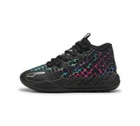 Chaussures de basketball MB.01 Baxter Stockman PUMA HOOPS x TMNT Enfant et Adolescent, Chaussures, Noir/Rouge, 35.5 35.5