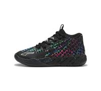Chaussures de basketball MB.01 Baxter Stockman PUMA HOOPS x TMNT Unisexe, Chaussures, Noir/Rouge, 40.5 40.5
