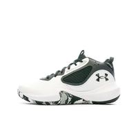 Chaussures de Basketball Mixte - Under Armour - Lockdown 6 - Blanc - Indoor - Respirant 35 1/2