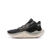 Under Armour Chaussure de basket Grade School 23 Noir/Gris Jet/Blanc Taille 6 US Unisexe