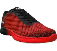 Chaussures de bowling - Aloha HexaGo - Chaussures de bowling pour femme, homme et adolescent - Pour droitiers et gauchers, rouge/noir, 42 EU
