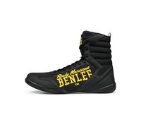 BENLEE Chaussures de Boxe Strike, Noir/Jaune, 44 EU