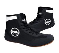 Chaussures De Boxe De Lutte,Respirantes Wrestling Shoes,Hommes Femmes Bottes De Boxe,en Daim Et Mash Panneau Souple,Durable,Chaud,pour L'HaltéRophilie,La Musculation,Le Soulevé De Terre