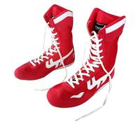 Chaussures de boxe unisexes pour adulte, chaussures de lutte, bottes longues d'entraînement de combat, bottes d'entraînement de compétition, bottes d'entraînement antidérapantes et respirantes pour