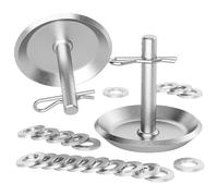 Chaussures de chasse-neige universelles pour une utilisation avec VTT | Patins antidérapants réglables pour allée, système de chasse-neige commercial et accessoires de lame à neige occidentale