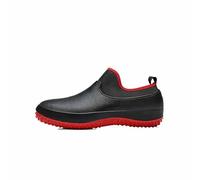 Chaussures de chef pour hommes, chaussures de travail de sécurité résistantes à l'eau et à l'huile, chaussures de restaurant de chef de cuisine imperméables pour le service alimentaire, pour chaussure