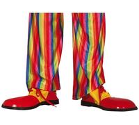 Chaussures De Clown Rouge Et Jaune Multicolore