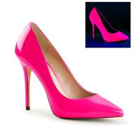 Chaussures De Cour À Talons Aiguilles Pleaser 5" À Bout Pointu Mode Amuse 20