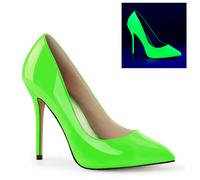 Chaussures De Cour À Talons Aiguilles Pleaser 5" À Bout Pointu Mode Amuse 20