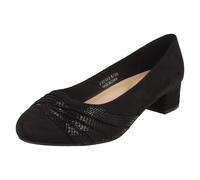 Chaussures De Cour En Satin À Nœud Pour Femmes À Talon Large Spot On - F9R0153