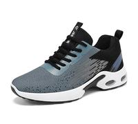 Chaussures de course 2025 pour homme - Baskets en maille avec lacets - Élégantes et aérées - Légères et respirantes - Chaussures de course confortables et douces - Chaussures de randonnée - Chaussures