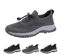 Chaussures de course à pied en maille respirante pour homme - Chaussures de patinage d'été à séchage rapide - Baskets de marche à enfiler - Pour la gym, le tennis, le fitness, le sport