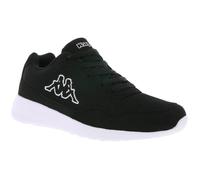 Kappa Mixte Follow Sneakers Basses, Noir (Black/White 1110), 41 EU