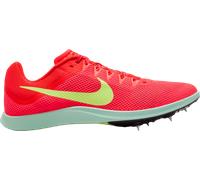 Chaussures à pointes d'athlétisme Nike Zoom Rival Distance Bright Crimson/Barely Volt/Lime Blast/Washed Coral 40.5