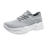 Chaussures de course légères et respirantes pour femme - Semelle souple - Chaussures de loisirs - Chaussures de marche antidérapantes - Chaussures de course à pied - Semelles épaisses - Chaussures de
