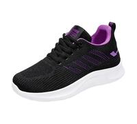Chaussures de course pour femme - Chaussures de course sportives pour femme - Confortables et décontractées - Respirantes - Pour le jogging, le trekking, le tennis, les activités en plein air