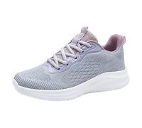 Chaussures De Course Pour Femmes À Lacets Sur Devant Sport Sportives Baskets Décontractées Sandales Compensées Basses (Purple, 40) Basket Noir Femme Chaussure Haussure Rouges Nettoyant Sneakers
