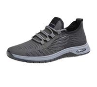 Chaussures de course pour homme avec un bon amorti : chaussures de jogging | Baskets à lacets, respirantes, amortissantes, classiques, antidérapantes, chaussures de fitness