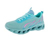 Chaussures de course pour homme et femme - Motif flammes - Baskets - Chaussures de marche - Chaussures de loisirs - Antidérapantes - Douces et confortables - Résistantes à l'usure - Pour le jogging