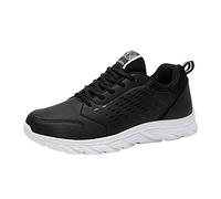 Chaussures de course pour homme - Soutien de la voûte plantaire - Respirantes et légères - Antidérapantes - Taille basse - Lacets - Confortables - Antidérapantes - Pour le jogging, b, 42 2/3 EU