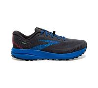 BROOKS Homme Divide 4 Sneaker, Ebony/Black/Victoria Blue, 44.5 EU