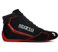 Chaussures de course rallye Sparco SLALOM MY2022 (FIA SFI) noir rouge - point...