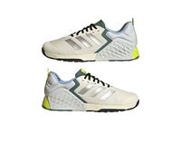 Chaussures de course Running Shoes HOMME Adidas Dropset 3 Beige Argent Mesh