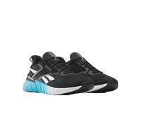 Reebok Baskets Nano Gym pour Homme, Black White Future Cyan, 42 EU