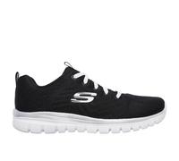 Skechers Baskets Graceful-Get Connected Femme Noir Mesh Blanc Taille 40