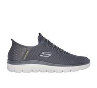 Skechers Chaussures homme Summits High Range – maille et garniture gris charbon – Taille 47,5 EU