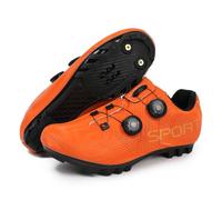 Chaussures De Cyclisme pour Hommes Et Femmes Baskets De VTT Respirantes Et Antidérapantes Conception De Cordon De Serrage Spin pour Le Fitness en Salle,Le Vélo De Route