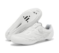 Chaussures De Cyclisme pour Hommes Et Femmes, Baskets Unisexes Respirantes avec Système De Serrage Rotatif, pour Vélos De Spin Intérieur, Cyclisme sur Route