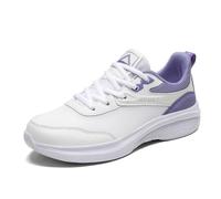Chaussures de cyclisme sans crampons en maille, chaussures de course légères et confortables pour femme, chaussures de sport décontractées, patins à roulettes pour femme, violet, 37.5 EU