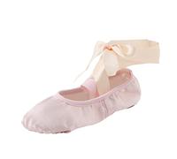 Chaussures de danse à lanières - Chaussures de ballet - Pour l'intérieur et le yoga - Chaussures d'entraînement, beige, 29.5 EU