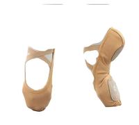 Chaussures de Danse Classiques Souples, Ballet Slippers for Women Stretch Canvas Mesh Multicolor EU 23-45(Camel,40 EU)