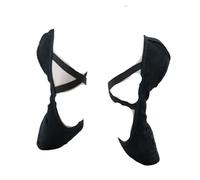Chaussures de Danse Classiques Souples, Ballet Slippers for Women Stretch Canvas Mesh Multicolor EU 23-45(Black,33 EU)