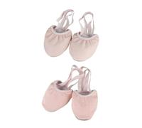 Chaussures de Danse contemporaines Pirouette à Demi-Semelles for Filles et Femmes(Color1,33)