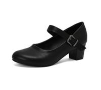 Chaussures de danse élégantes à talons hauts pour femme, Noir K23, 38 EU