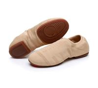 Chaussures de Danse Femme à Bout Fermé Lacets Semelle Fendue Standard Pour La Pratique Sociale Salsa Les Danses Salon Jazz Pour Débutantes L'enseignement de La Danse